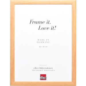 Marco de fotos de madera Effect Profil 43 Natur 25x80 cm...