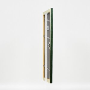 Marco de fotos de madera Effect Profil 43 verde pino 30x45 cm cristal antirreflejante
