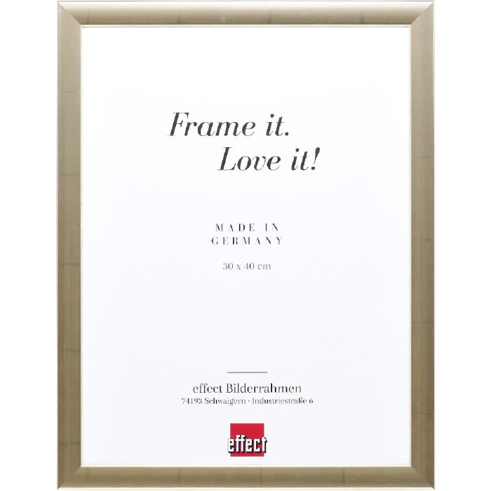 Marco de fotos Effect Profil 43 Plata 50x75 cm