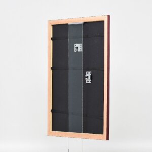 Marco de fotos de madera Efecto Profil 43 Rojo 60x80 cm