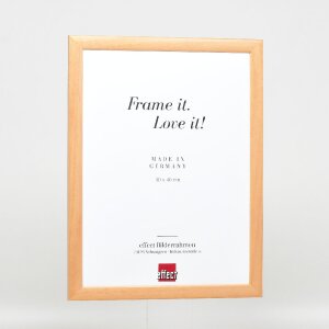 Marco de fotos de madera Effect Profil 43 natur 62x93 cm con cristal antireflejo