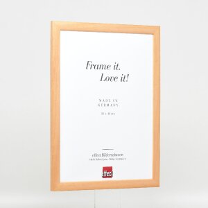 Marco de fotos de madera Effect Profil 43 natur 62x93 cm con cristal antireflejo