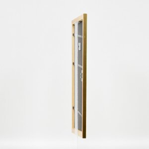 Marco de fotos de madera efect Profil 43 dorado 70x70 cm