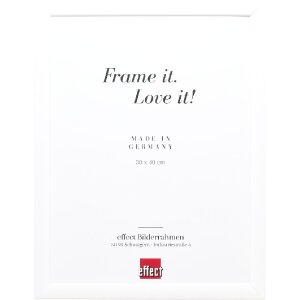 Marco de fotos de madera Effect Profil 43 Blanco...