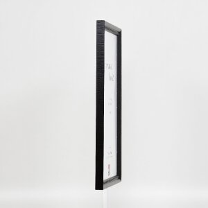Marco de fotos de madera efecto Profil 48 negro 10x15 cm con vidrio antireflejos