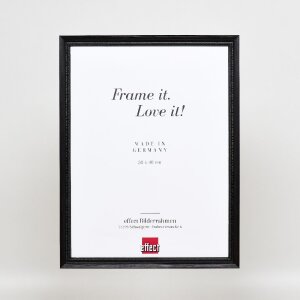 Marco de fotos effect Profil 48 negro 25x70 cm con vidrio antireflejos