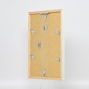 Marco de fotos de madera Profil 48 blanco 30,5x91,5 cm con cristal antireflejante