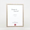 effect Bilderrahmen Profil 51 antiksilber 10x15 cm mit Antireflexglas