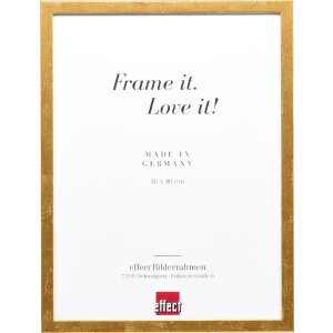 effect Holzrahmen Profil 51 antikgold 30x45 cm