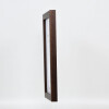 Efecto Marco de madera Perfil 52 marrón oscuro 25x30 cm cristal antirreflectante