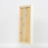 Efecto Marco de madera Perfil 52 blanco 25x80 cm Cristal antirreflectante