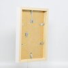 Efecto marco de madera perfil 55 blanco 18x27 cm cristal antirreflectante