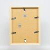 Efecto marco de madera perfil 55 blanco 21x29,7 cm cristal antirreflectante