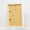Efecto Marco de madera Perfil 55 blanco 60x90 cm Cristal antirreflectante