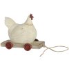 Clayre & Eef 6PR0032 Accesorios para el hogar Pollo 14x6x11 cm Blanco