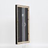 Efecto marco de madera perfil 85 negro 18x32 cm cristal antirreflejos
