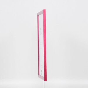 Efecto marco de madera perfil 89 violeta 15x20 cm cristal antirreflejos