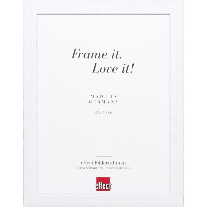Efecto Marco 2310 blanco 25x35 cm Cristal antirreflejos