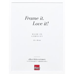 Marco de fotos Effect Profil Top S blanco 13x18 cm con...