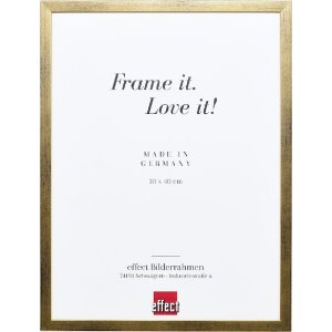 Marco de fotos Effect Profil Top S dorado 18x27 cm con...