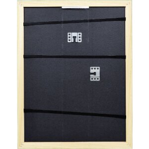 Marco de fotos de madera Profil Top Pro meeresgris 18x27 cm con vidrio antirreflejo