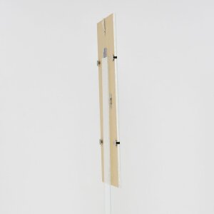Marco clip efecto 30x40 cm cristal acrílico Portarretratos sin marco para colgar en la pared