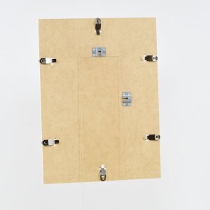 Marco clip efecto 35x50 cm cristal acrílico Portarretratos sin marco para colgar en la pared