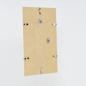 Marco clip efecto 35x50 cm cristal acrílico Portarretratos sin marco para colgar en la pared