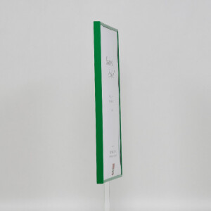 Marco de plástico efecto Art verde 30x30 cm cristal acrílico