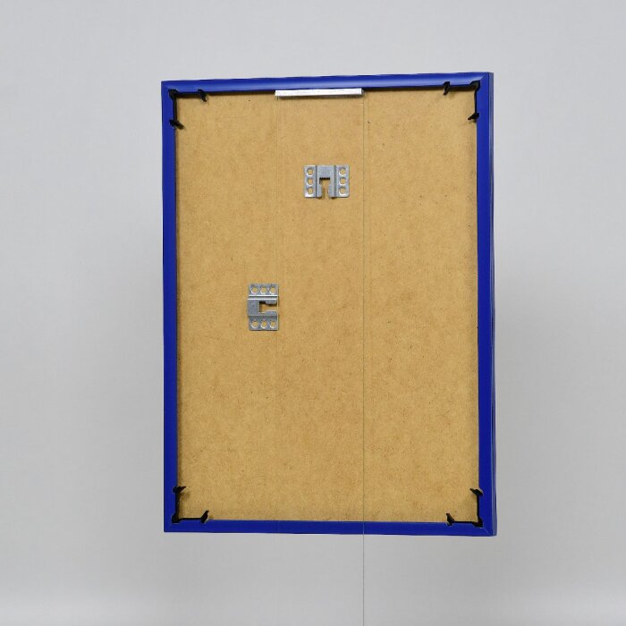 Marco de plástico efecto Art azul 14,8x21 cm cristal acrílico
