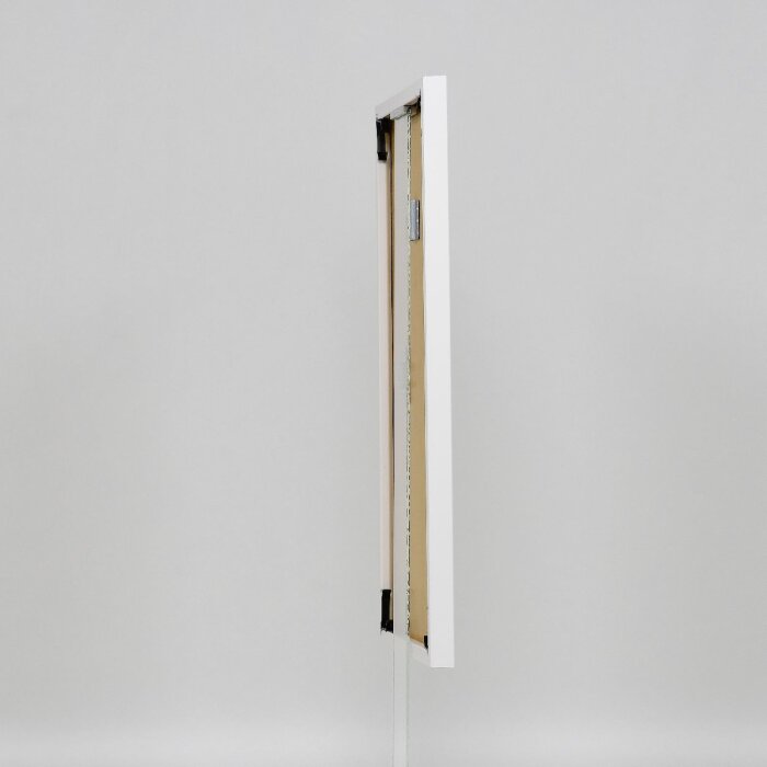 Marco de plástico efecto Art blanco 10,5x14,8 cm cristal acrílico