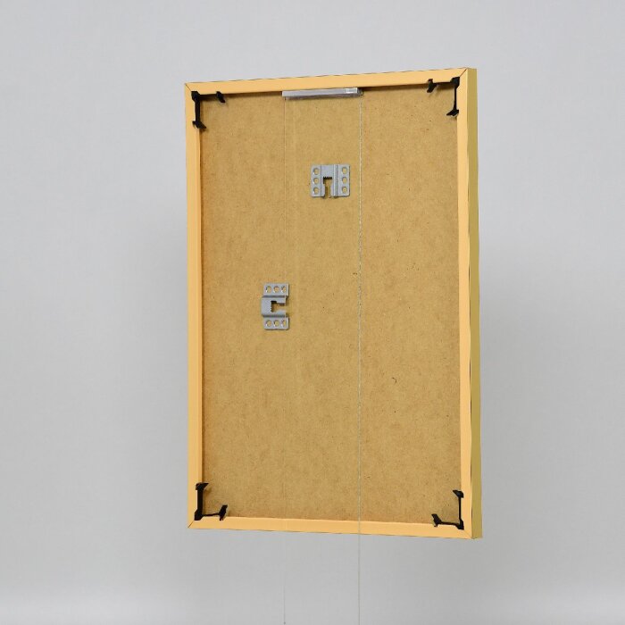 Marco de plástico efecto Art gold 61x91,5 cm cristal acrílico