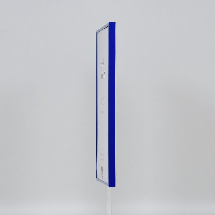 Marco de plástico efecto Art azul 61x91,5 cm cristal acrílico