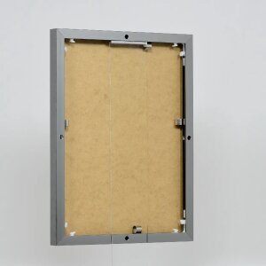 Efecto marco de aluminio Quadro 21x28 cm plata antigua cristal acrílico