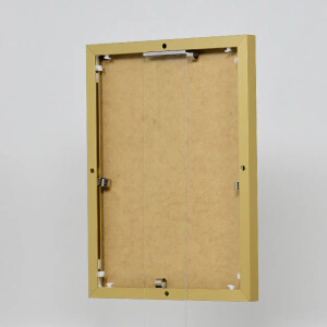 Efecto marco de aluminio Quadro 21x29,7 cm dorado cristal acrílico perfil de cámara hueca