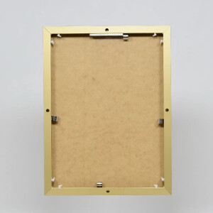 Efecto marco de aluminio Quadro 21x29,7 cm dorado cristal acrílico perfil de cámara hueca