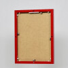 Portarretratos efecto aluminio Quadro 23x70 cm cristal acrílico rojo