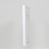 Efecto marco de aluminio Quadro 25x60 cm cristal acrílico blanco mate brillante
