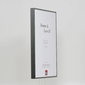 Efecto marco de aluminio Quadro 25x60 cm plata antigua cristal acrílico MDF