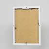 Marco de aluminio efecto Quadro 25x80 cm cristal acrílico blanco