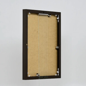 Efecto marco de aluminio Quadro 25x80 cm bronce cristal acrílico