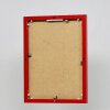 Portarretratos efecto aluminio Quadro 45x80 cm rojo con cristal acrílico