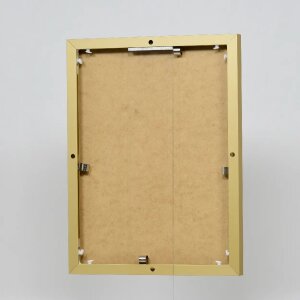 Efecto Quadro marco de aluminio 45x80 cm oro con cristal acrílico