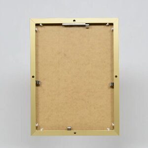 Efecto Quadro marco de aluminio 45x80 cm oro con cristal acrílico