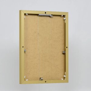 Efecto Quadro marco de aluminio 45x80 cm oro con cristal acrílico