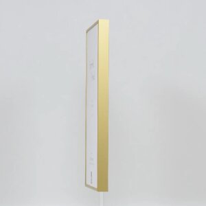 Efecto Quadro marco de aluminio 45x80 cm oro con cristal acrílico
