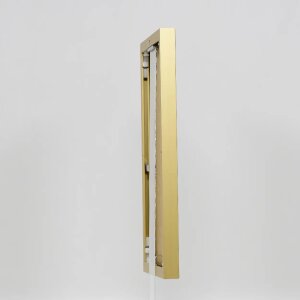 Efecto Quadro marco de aluminio 45x80 cm oro con cristal acrílico