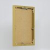 Efecto Quadro marco de aluminio 45x80 cm oro con cristal acrílico