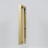 Efecto Quadro marco de aluminio 45x80 cm oro con cristal acrílico