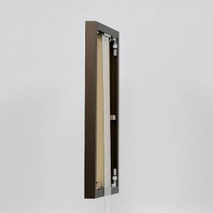 Efecto Quadro marco de aluminio 45x80 cm blanco con cristal acrílico